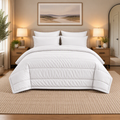 Royal Rest One-Tone Comforter Set in White