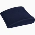 Royal Rest Back Support Pillow, navy memory foam lumbar pillow